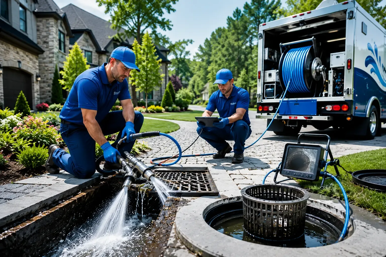 Local outdoor drain cleaning professionals in Granby, CT