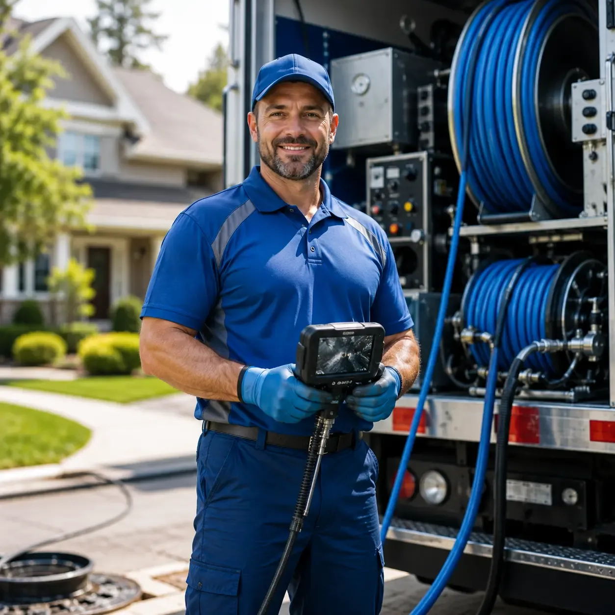 Local outdoor drain cleaning specialists in Granby, CT